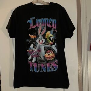 Warner Bros. Looney Tunes Black T-Shirt